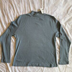 NWT Van Heusen Woman Ribbed Cotton Tee, Size XL